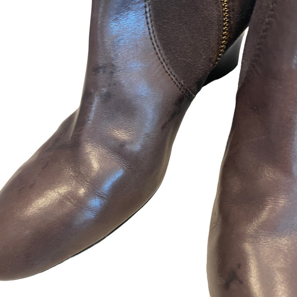 Coach Mystic Wedge Zip Ankle Boots - Womens Size EU 38.5 / US 8.5 - Picture 15 of 16